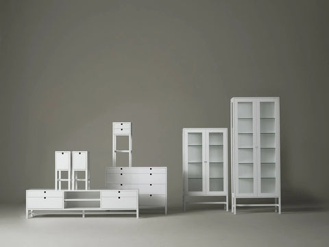 Mavis Falsterbo Chest of Drawers 4 Drawers Lacquer - Chest of Drawers Birch White ...