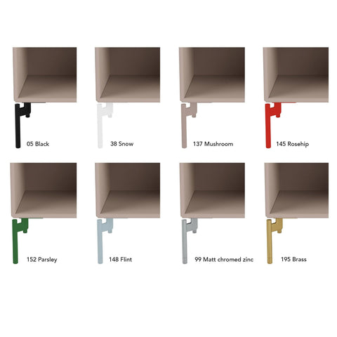 Octave VIII TV Bench by Montana Furniture Mushroom / On H12.6cm Legs