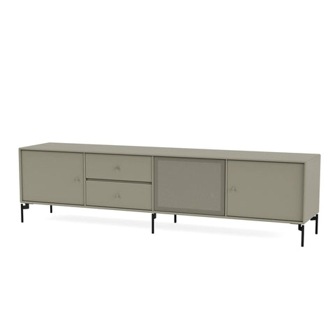 Octave VIII TV Bench by Montana Furniture Mushroom / On H12.6cm Legs