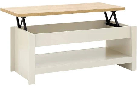 Lancaster Cream Lift Up Coffee Table