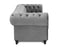 Chesterfield Pleat Velvet Fabric 2+3 Seater Sofa Set, Grey Velvet
