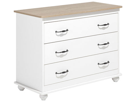 Beliani Chest of Drawers White Everett