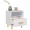 vidaXL Bedside Cabinets 2 Pcs Smoked Oak 40x35x47 cm