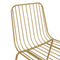 Caden Wire Dining Chair Gold