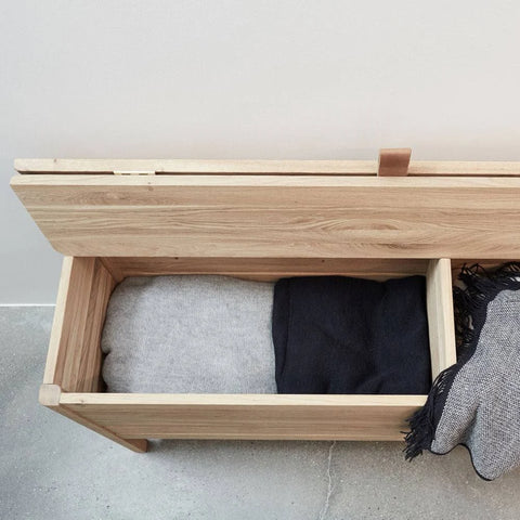 Form & Refine A Line Storage Bench | Storage Furniture | Insidestore 111cm L x ...