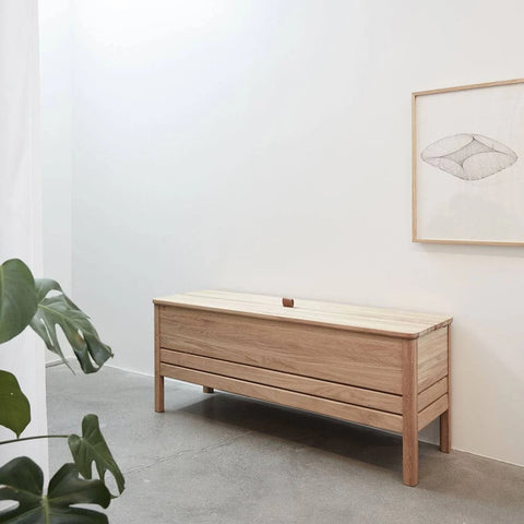 Form & Refine A Line Storage Bench | Storage Furniture | Insidestore 111cm L x ...