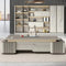 Luxury Office Desks L Shaped Schreibtisch Boss Executive Office Table Bureau ...