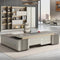 Luxury Office Desks L Shaped Schreibtisch Boss Executive Office Table Bureau ...