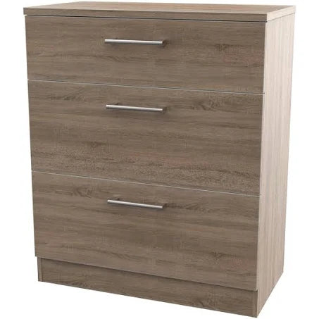 Norfolk Ready Assembled 3 Drawer Deep Chest