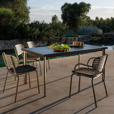 Star Table - Rectangular - 90 x 160 cm by Emu Black