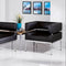 Benotto Leather Reception Seating by Dams