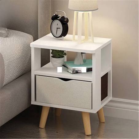 Simple Bedside Table Cabinet Bedroom Locker Economical Nordic Mini Small ...