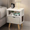 Simple Bedside Table Cabinet Bedroom Locker Economical Nordic Mini Small ...
