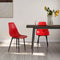 vidaXL Dining Chairs 2 Pcs Black PP