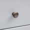 Bomporto 2 Over 3 Drawer Chest - Grey / Knob / Brass - Cabinet Bits
