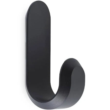 Normann Copenhagen - Curve Mini Hooks 2 pcs. Matt Black