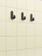 Normann Copenhagen - Curve Mini Hooks 2 pcs. Matt Black