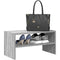 vidaXL Shoe Rack Stackable Grey Sonoma 60x30x30.5 cm