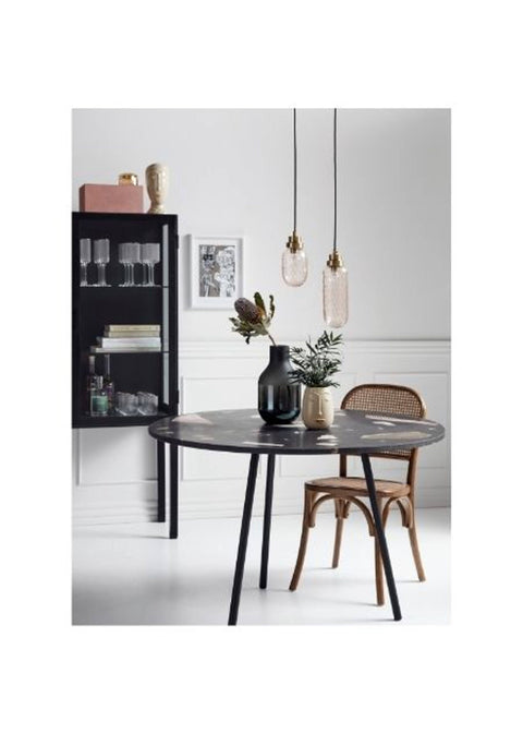 Nordal - Large Display Cabinet - Black