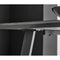 Furniture Box Carson White Marble Effect Dining Table and 6 Grey Corona Silver Chairs