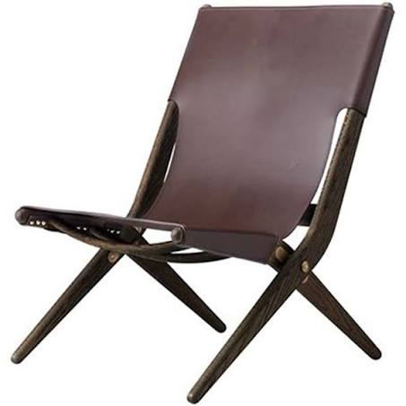 by Lassen - Saxe Chair - Oak/Natural Leather