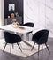 Vittorio Lux Velvet Dining Chair With Padded Seat | Tufted | Modern