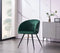 Vittorio Lux Velvet Dining Chair With Padded Seat | Tufted | Modern