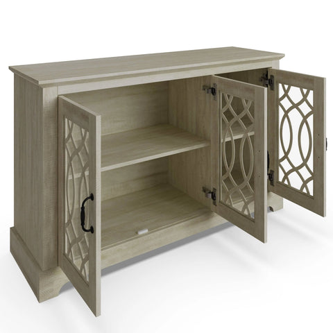 GFW Amelie 3 Door Sideboard - Dusty Grey
