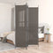 vidaXL 3-Panel Room Divider White 150x200 cm Fabric