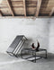 MUUBS Austin Square Coffee Table 45x90 cm - Coffee Tables Iron Black - 8270002146