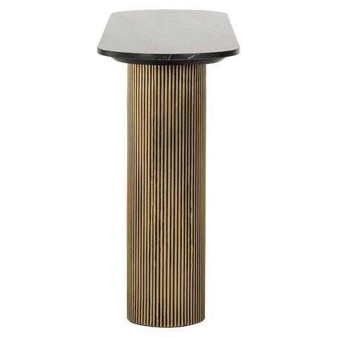 Layton Black & Gold Console Table