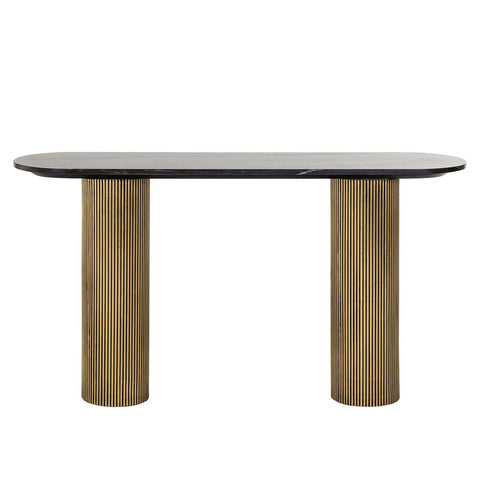 Layton Black & Gold Console Table