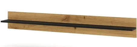 Anette Wall Shelf 151cm - Oak Artisan 151cm