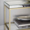 Gallery Direct, Pippard Champagne Console Table