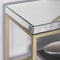 Gallery Direct, Pippard Champagne Console Table