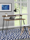 Dorel Haven Retro Desk with Riser - Walnut