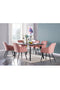 'Camden Cosmo' LUX Dining Set a Table and Chairs Set of 6