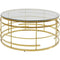 Coffee Table Jupiter Gold Ø100cm Kare Design