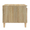 vidaXL Coffee Table High Gloss White 100x50x45 cm Engineered Wood