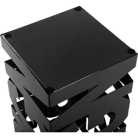 Umbrella Stand Versa Design Black Metal (19 x 52 x 19 cm)