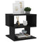 vidaXL Side Table Black 40x40x40 cm Chipboard