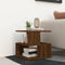 vidaXL Side Table Black 40x40x40 cm Chipboard