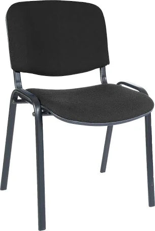 Teknik Office Fabric Conference Chair - Black