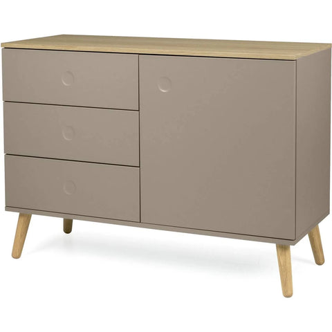Dot Sideboard Tenzo Colour: Beige / Oak