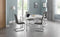 Julian Bowen Dining Set - Positano Table & 4 Roma Chairs