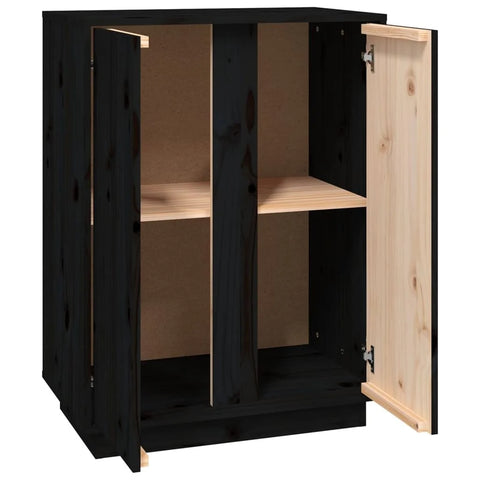 vidaXL Sideboard 60x35x80 cm Solid Wood Pine