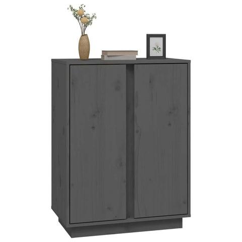 vidaXL Sideboard 60x35x80 cm Solid Wood Pine