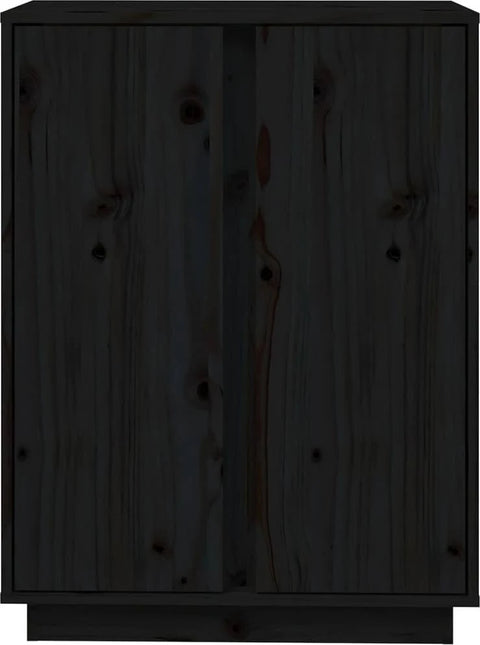 vidaXL Sideboard 60x35x80 cm Solid Wood Pine
