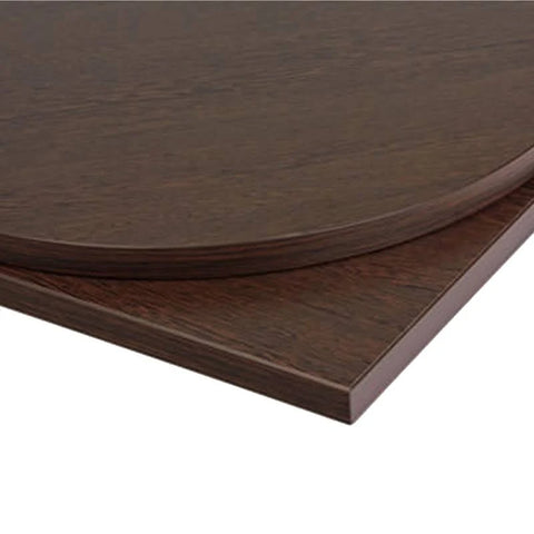 Netfurniture - Elliot Black Table Base Round Laminate Top Black Medium Coffee ...