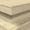 vidaXL Coffee Table with LED Lights Sonoma Oak 90x50x40 cm